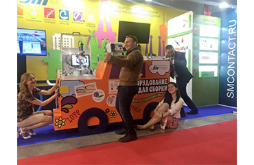 “我們開始滿足SMcontact設(shè)備的合同訂單，同時等待俄羅斯市場準(zhǔn)備好采購。”