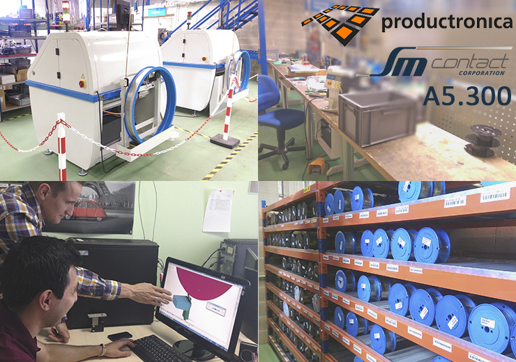 Discover the way of a connection from idea to report with SM Contact at productronica